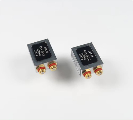 Ultrasonic Transducer For DMS GO GE DA312 Compatible 10Mhz UT Probe Cable Ultrasonic Thickness Gauge