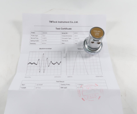 DA 0.8G Ultrasonic Thickness Probe 0.8MHZ  20mm  Composite Crystal
