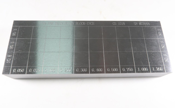 Ndt 30 Fbh Resolution Block Inch 1018 Carbon Steel