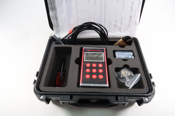 TMV120 Backlit USB Portable Vibration Meter Baterai Dua Tombol