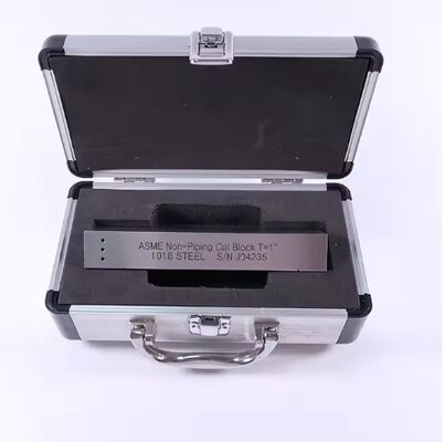 Blok Kalibrasi ASME Non-Pipa T=1 Inci Baja Tipe 1018 ASME untuk Gelombang Geser UT (Ketebalan 1 Inci)