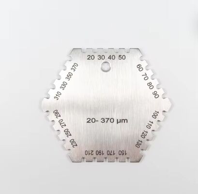 TMTECK-370 Pengukur Film Basah/Sisir Film 20-370µM