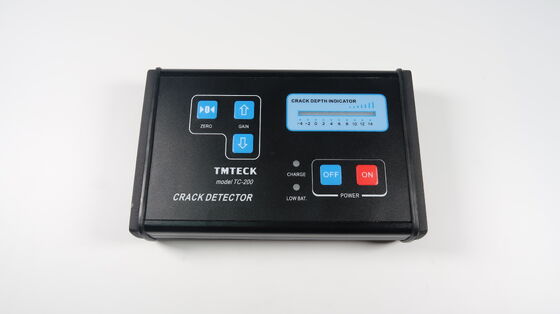 Detektor retakan, Mendeteksi dan mengukur retakan permukaan pada baja model TMTECK TC-200