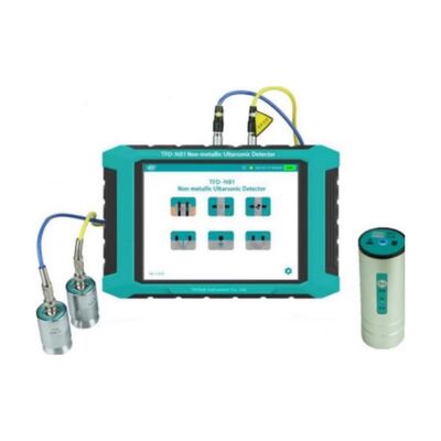 Penguji Ultrasonik Non-logam TFD-N91 dengan Transmisi Cloud Nirkabel LCD Warna TFT 10,1 inci dan Baterai Lithium Terpasang